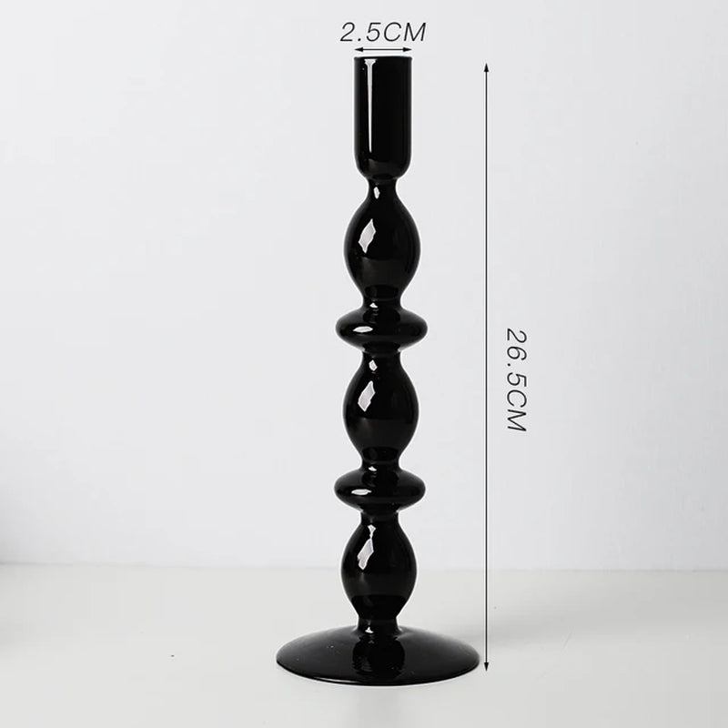 Nordic Glass Candle Holders