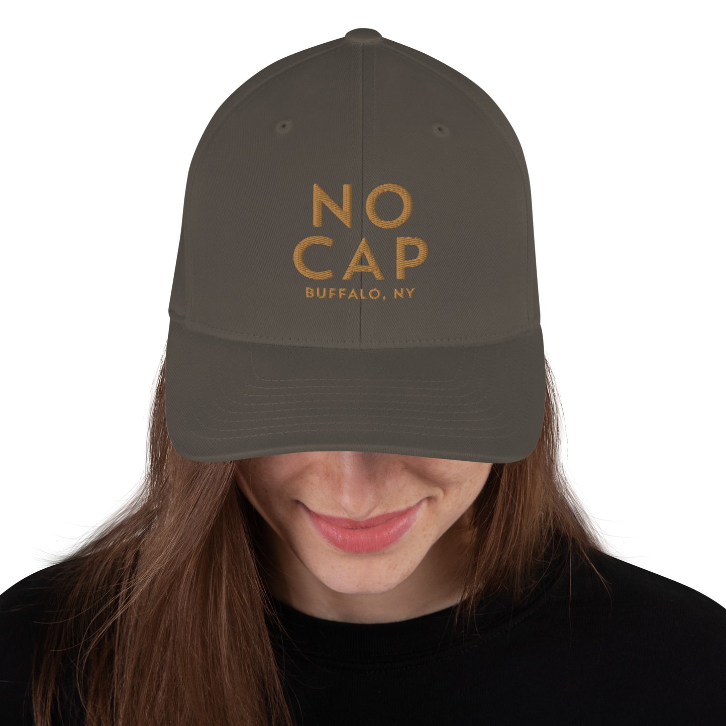 NO CAP Buffalo, NY Structured Twill Cap