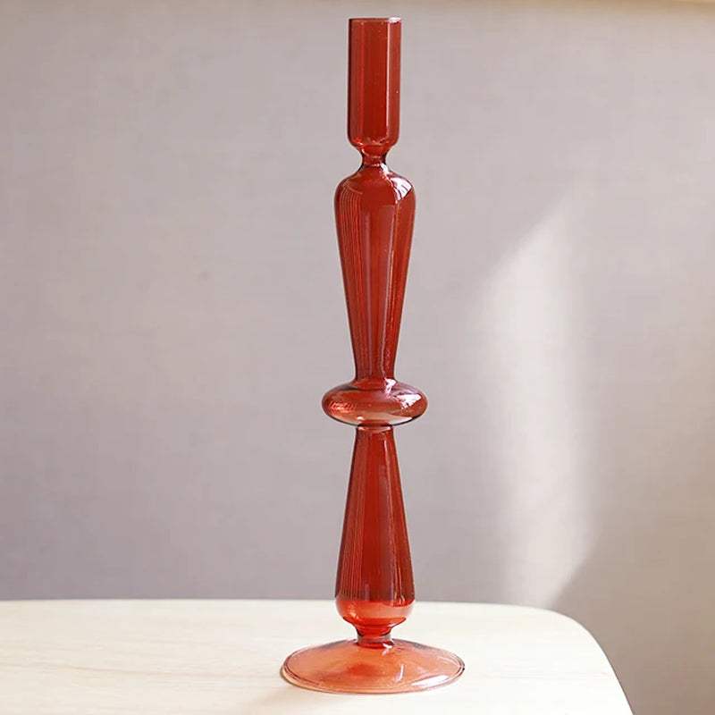 Nordic Glass Candle Holders