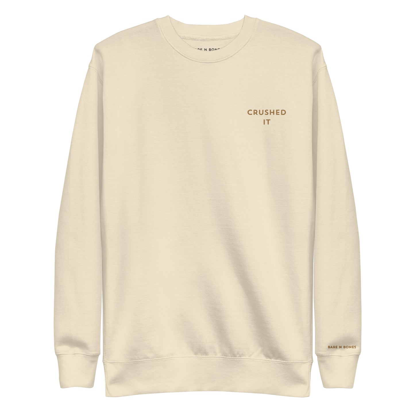 CRUSHED IT Crew Neck Sweatshirt